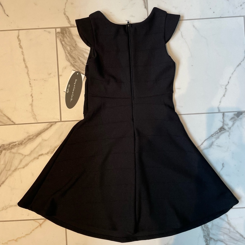 Ava and Yelly black dress